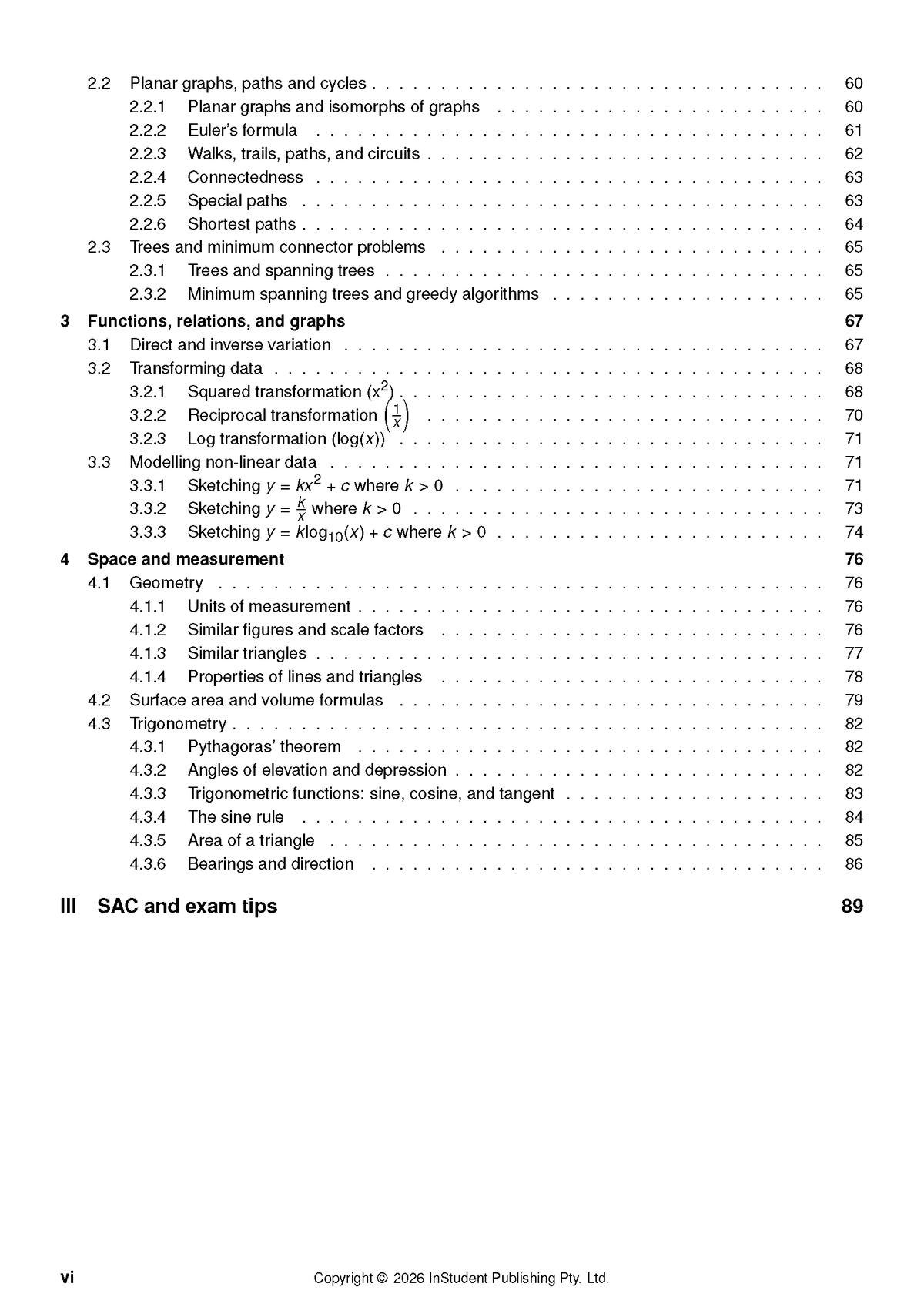ATAR Notes VCE General Maths 1&2 Complete Course Notes (2027-2029)