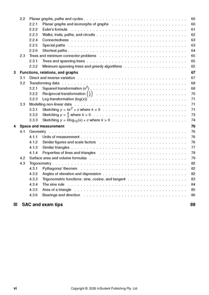 ATAR Notes VCE General Maths 1&2 Complete Course Notes (2027-2029)