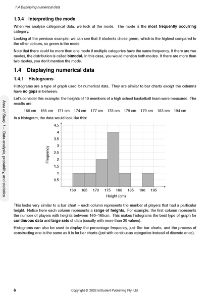 ATAR Notes VCE General Maths 1&2 Complete Course Notes (2027-2029)