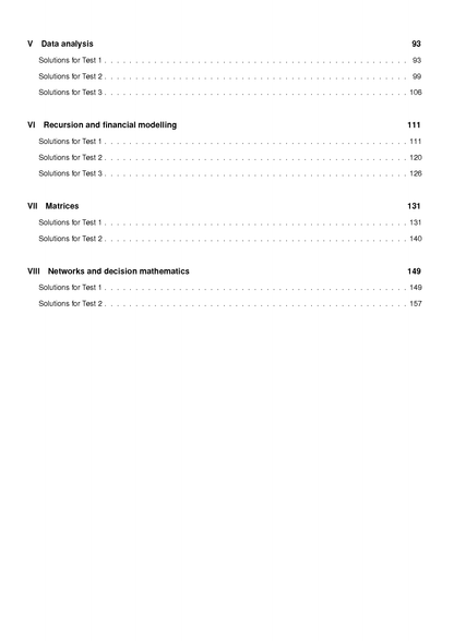 ATAR Notes VCE General Maths 3&4 Topic Tests (2027-2029)