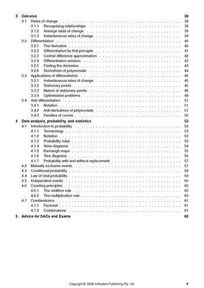 ATAR Notes VCE Maths Methods 1&2 Complete Course Notes (2027-2029)