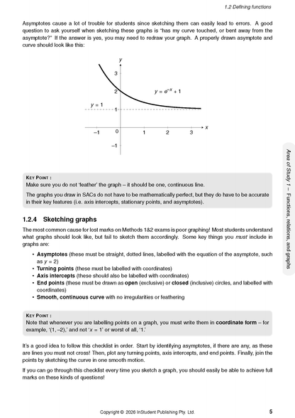 ATAR Notes VCE Maths Methods 1&2 Complete Course Notes (2027-2029)