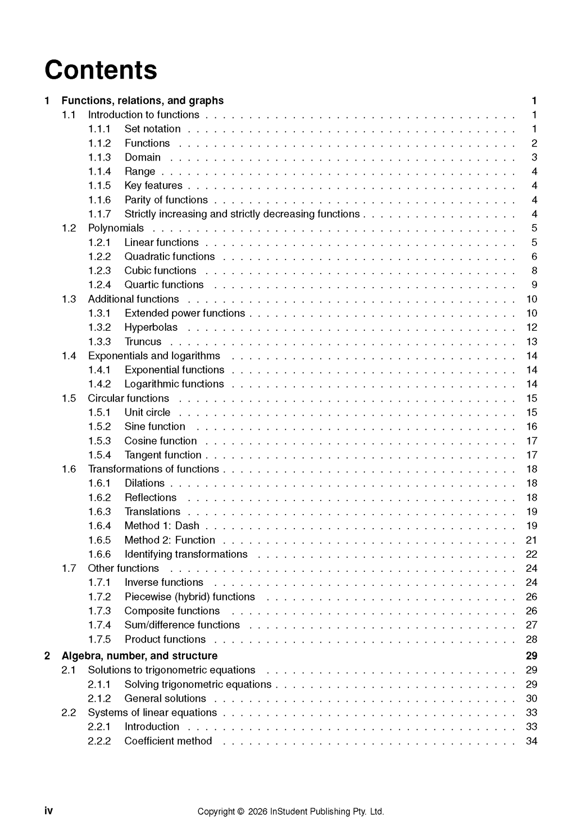 ATAR Notes VCE Maths Methods 3&4 Complete Course Notes (2027-2029)