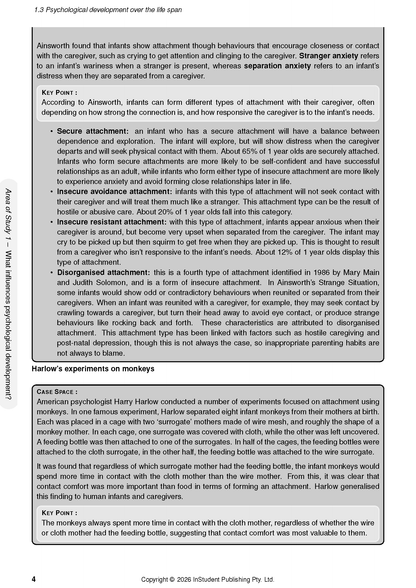ATAR Notes VCE Psychology 1&2 Complete Course Notes (2027-2029)