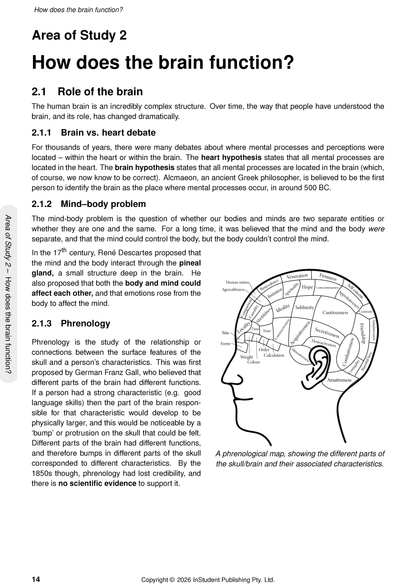 ATAR Notes VCE Psychology 1&2 Complete Course Notes (2027-2029)