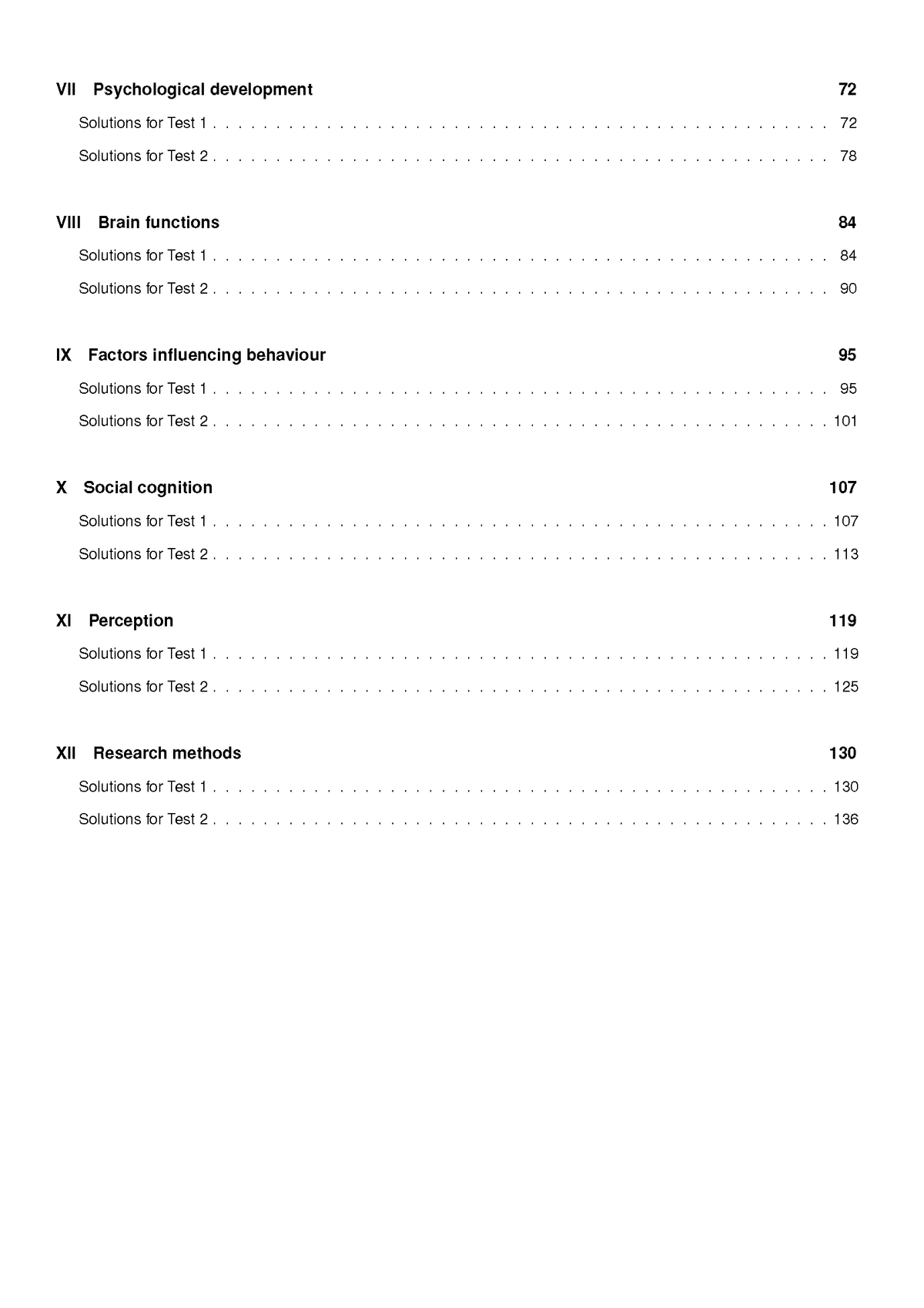 ATAR Notes VCE Psychology 1&2 Topic Tests (2027-2029)