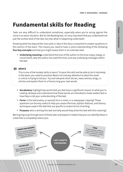 White course notes guide by ATAR Notes, displaying a page with text, advice box, and a 4-concept diagram.