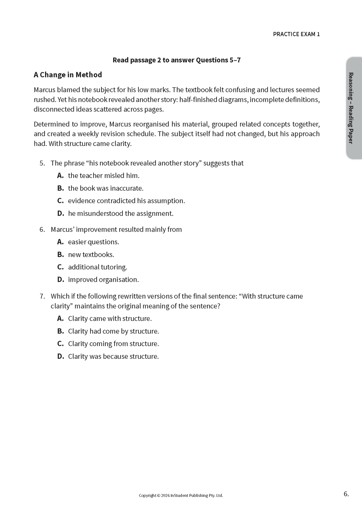 ATAR Notes VIC Selective Schools Practice Exams: Year 9 Entry (2026-2028)