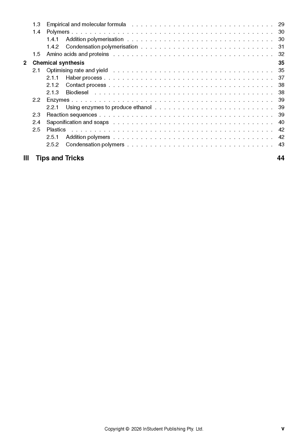 ATAR Notes WACE Year 12 Chemistry 3&4 Complete Course Notes (2027-2029)