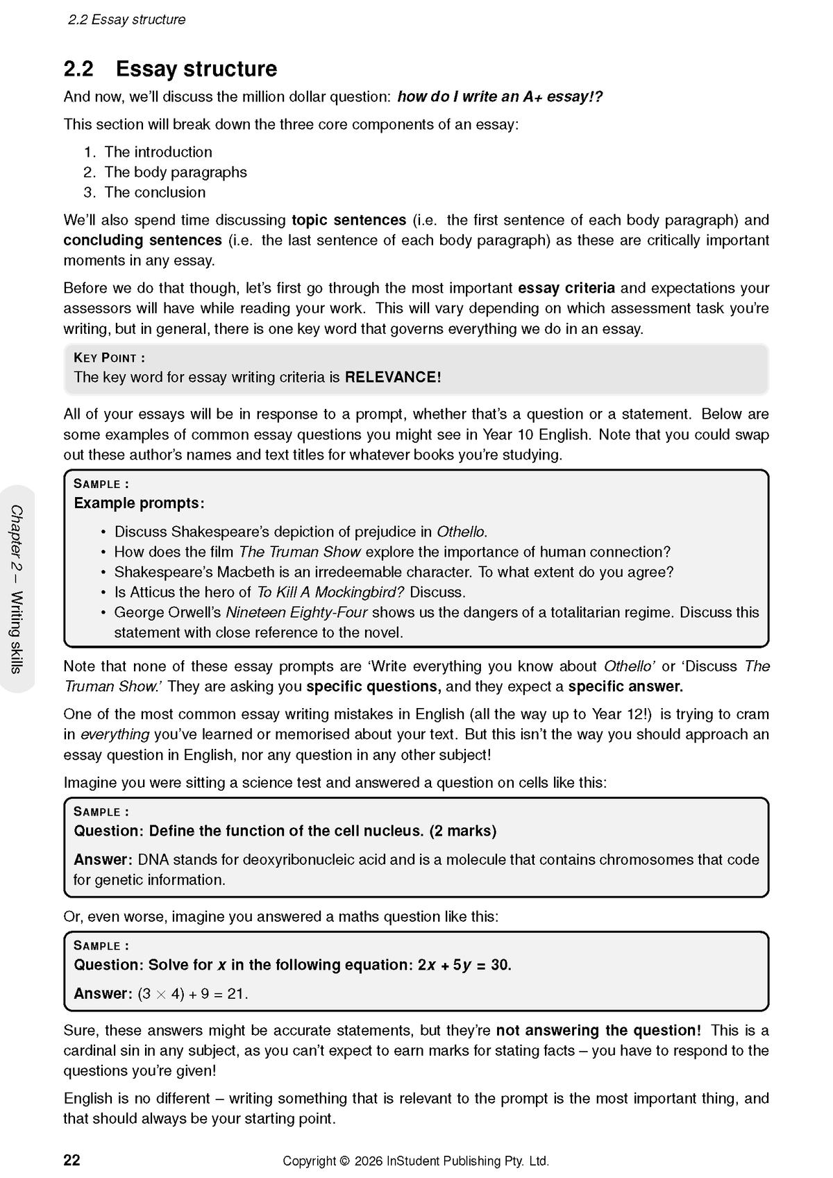 ATAR Notes Year 10 English Complete Course Notes (2027-2029)
