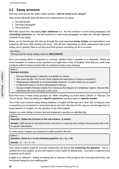 ATAR Notes Year 10 English Complete Course Notes (2027-2029)