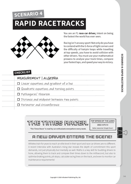 ATAR Notes Year 9 Maths Workbook (2026-2028)