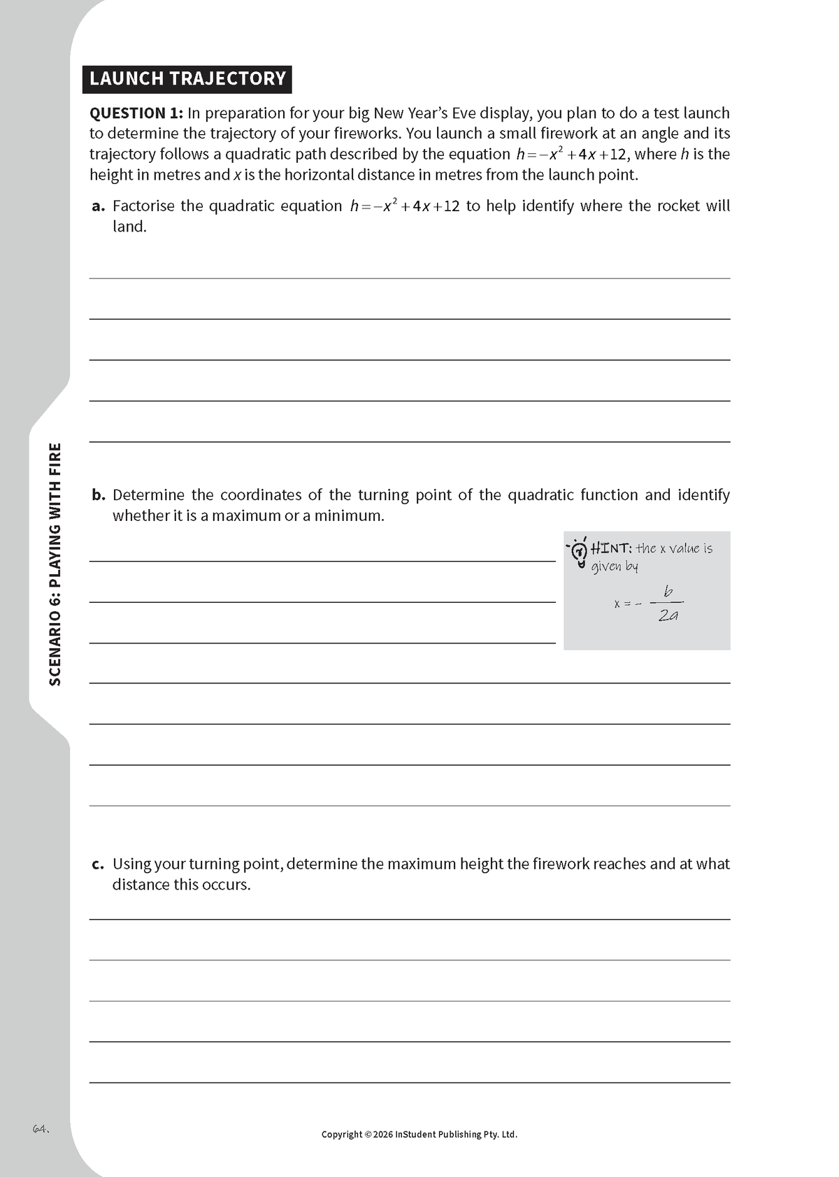 ATAR Notes Year 9 Maths Workbook (2026-2028)