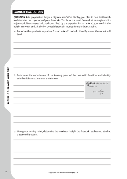 ATAR Notes Year 9 Maths Workbook (2026-2028)