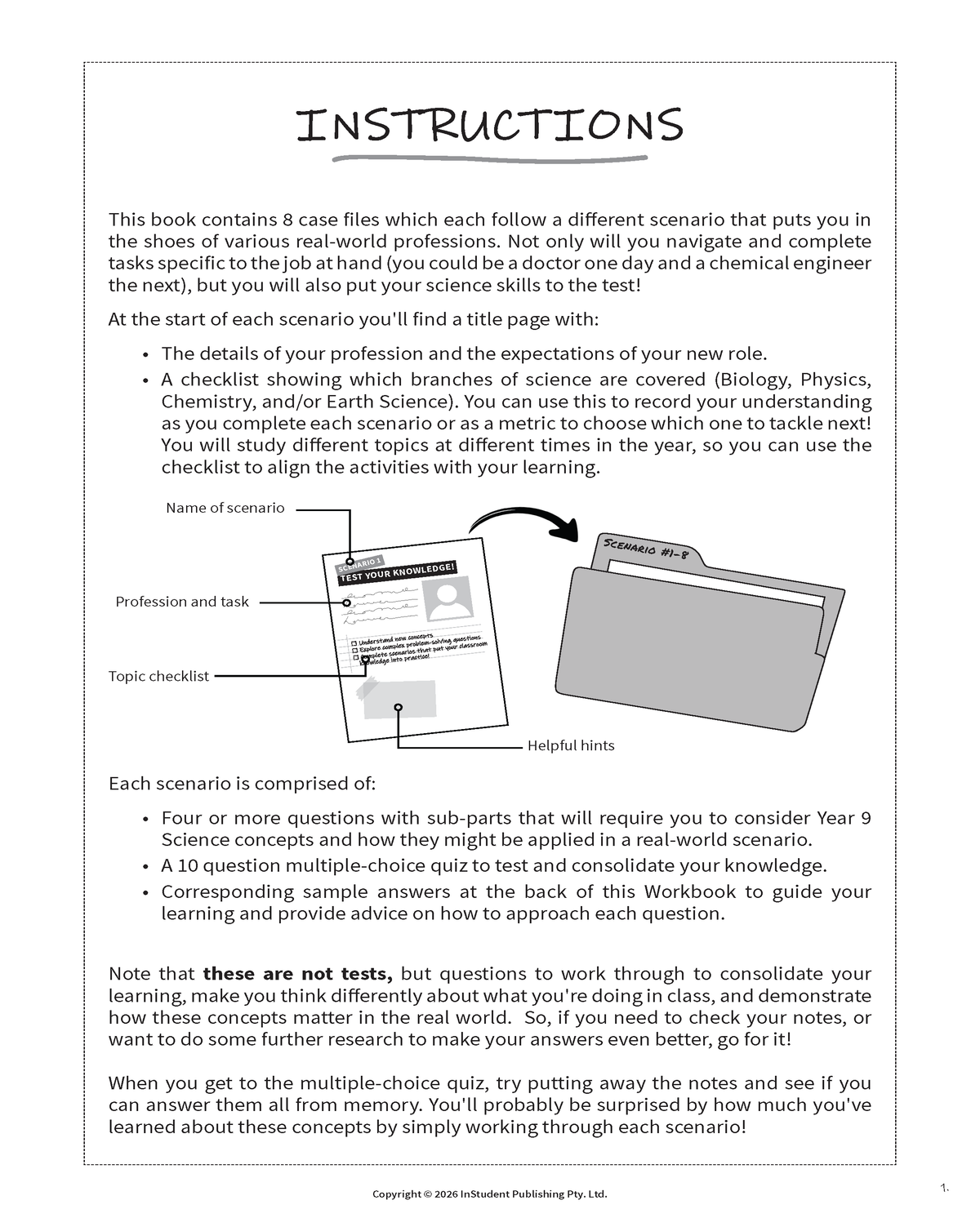 ATAR Notes Year 9 Science Workbook (2026-2028)