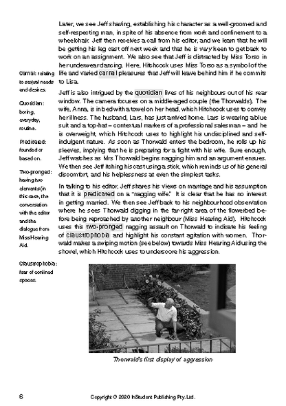 Page from a text guide featuring black text and a black and white photo of a man digging in a garden.