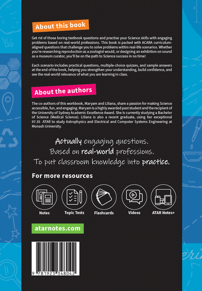ATAR Notes Year 9 Science Workbook (2026-2028)