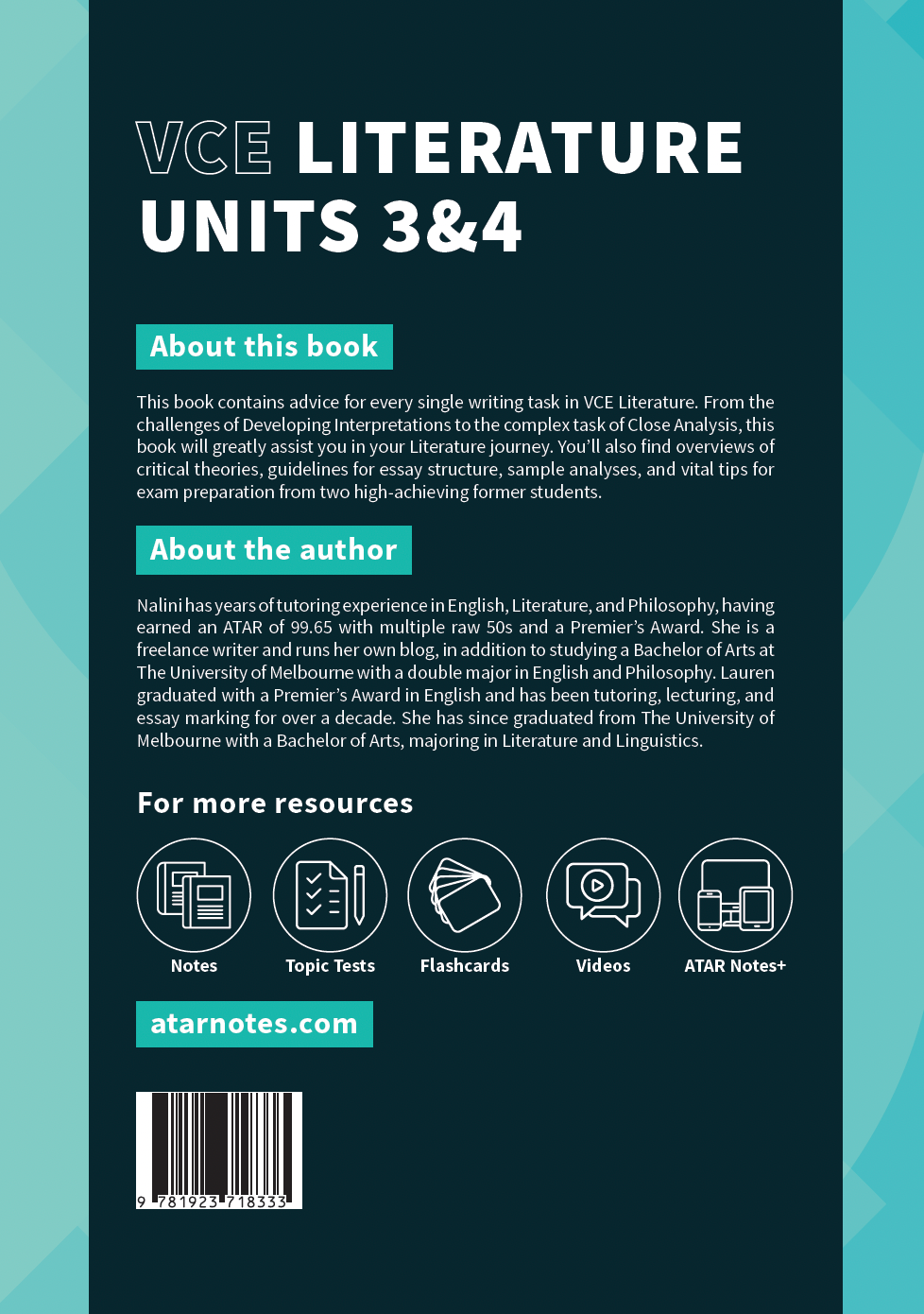 ATAR Notes VCE Literature 3&4 Complete Course Notes (2027-2029)