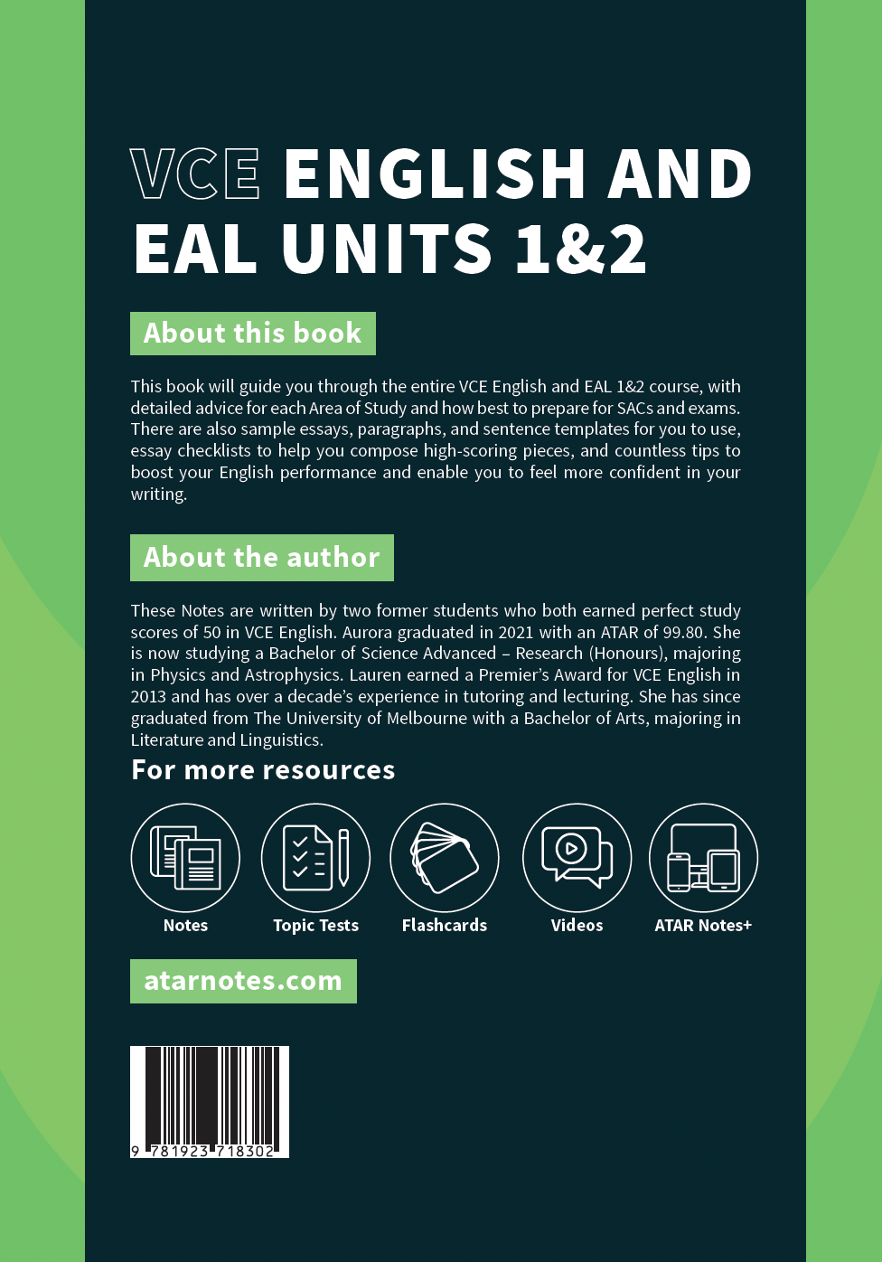 ATAR Notes VCE English and EAL 1&2 Complete Course Notes (2027-2029)