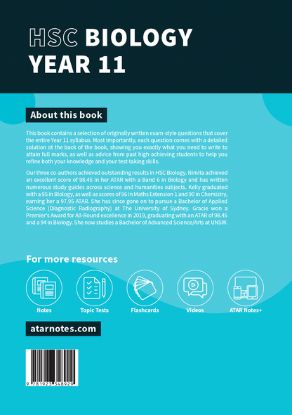 ATAR Notes HSC Year 11 Biology Topic Tests (2027-2029)