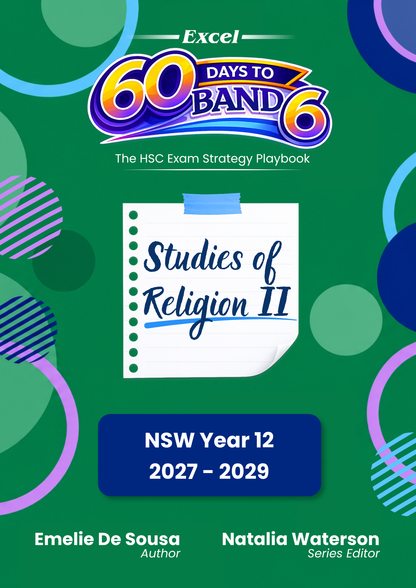 Excel 60 Days to Band 6: HSC Year 12 Studies of Religion II (2027-2029)