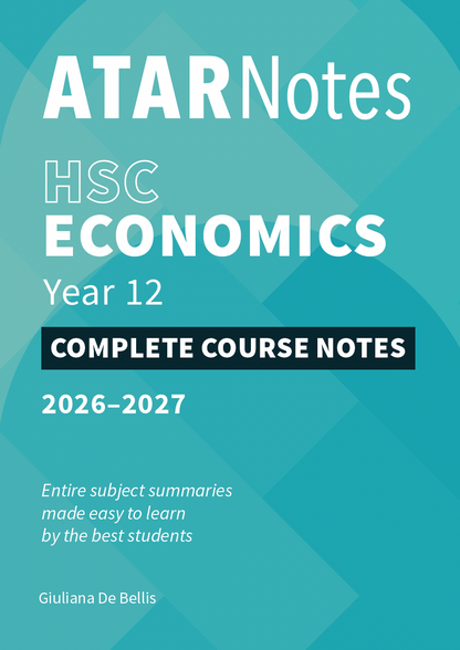 ATAR Notes HSC Year 12 Economics Complete Course Notes (2026-2027)
