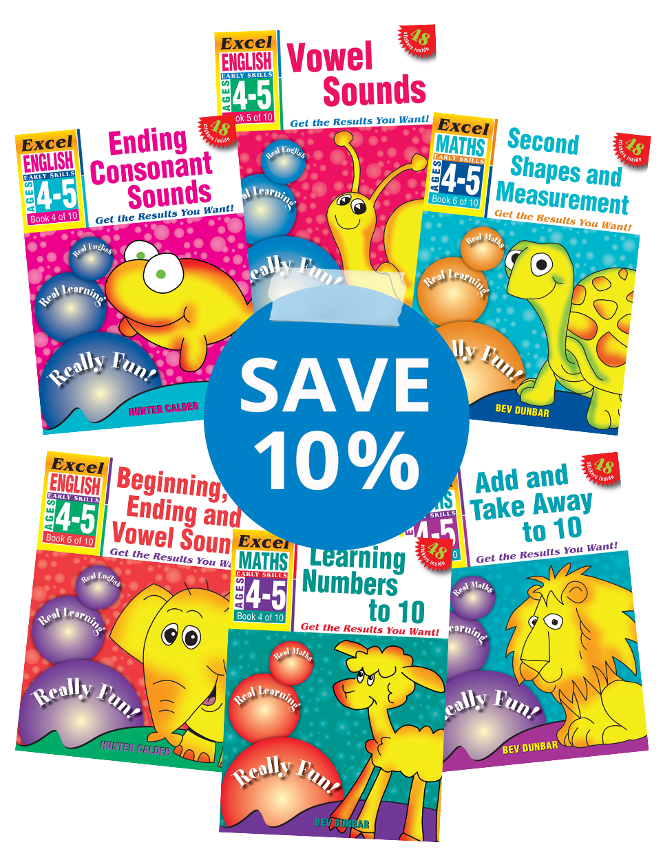 Excel Early Skills Book Pack Age 4-5