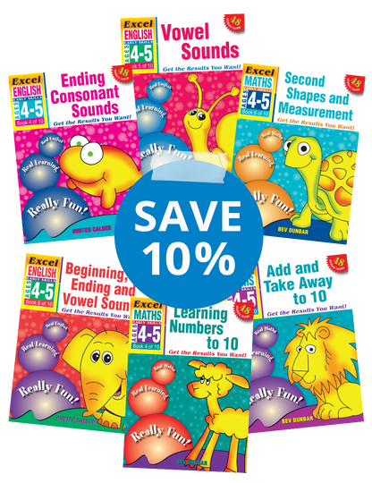 Excel Early Skills Book Pack Age 4-5