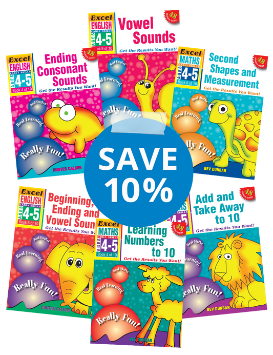 Excel Early Skills Book Pack Age 4-5